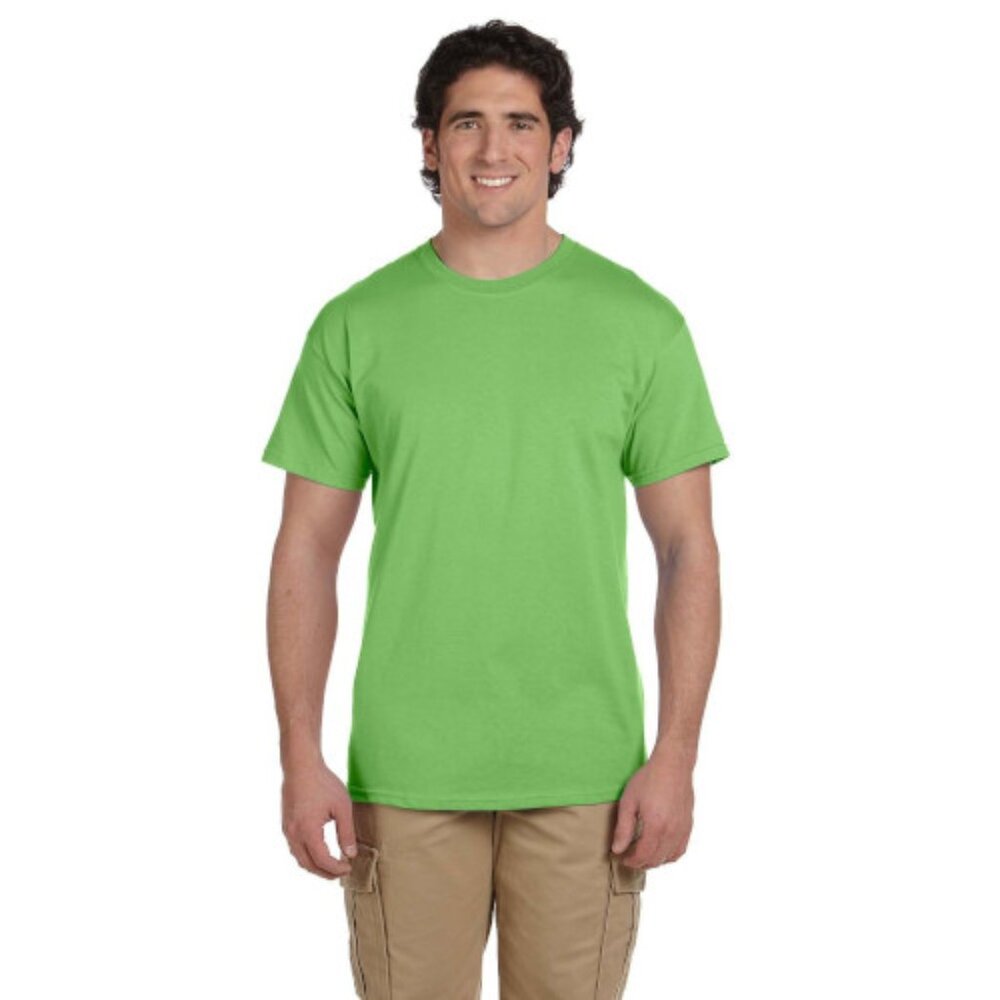 Fruit of the Loom Adult 5 oz. HD Cotton TShirt - 3931 - Kiwi